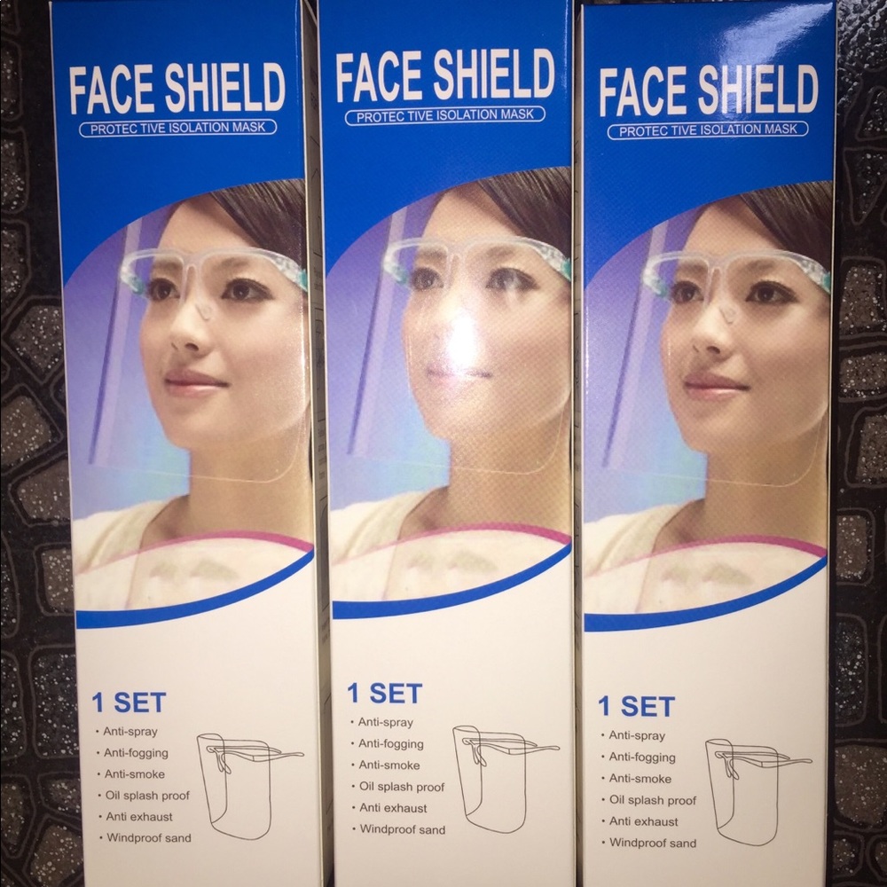 Face Shield Set of 3